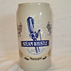 Steam Whistle Brewery Canada Premium Pilsner Beer Stein Mug Oktoberfest